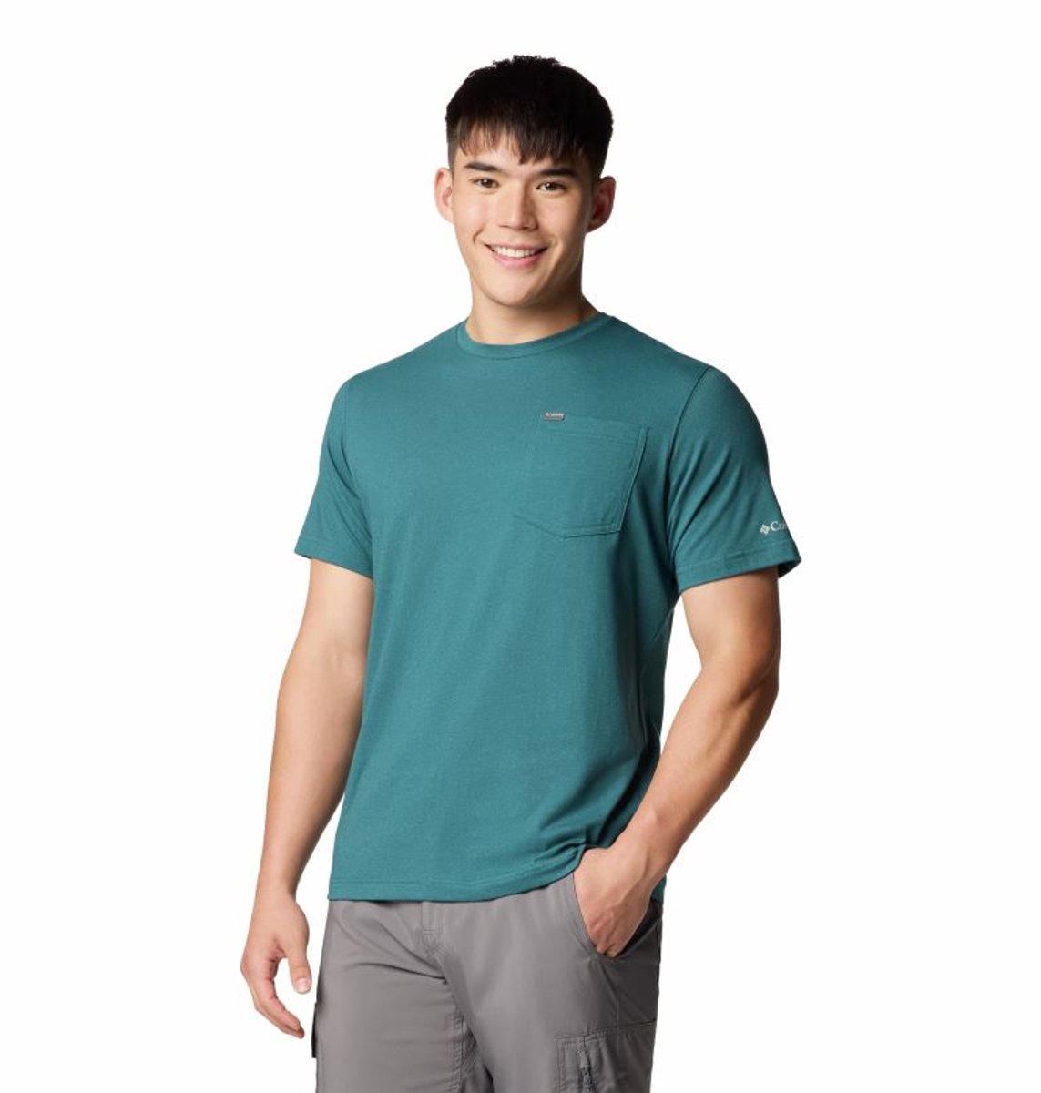 Thistletown Hills™ Pocket T-shirt Heren Blauw