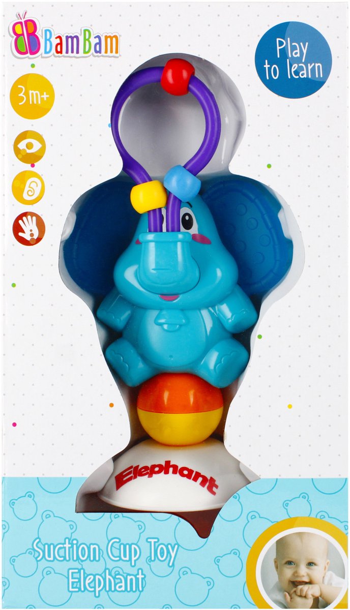 Olifant Baby Speelgoed met Zuignap