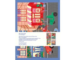 Fabrique - Wenskaarten set - Parijs - 16 kaarten met enveloppen