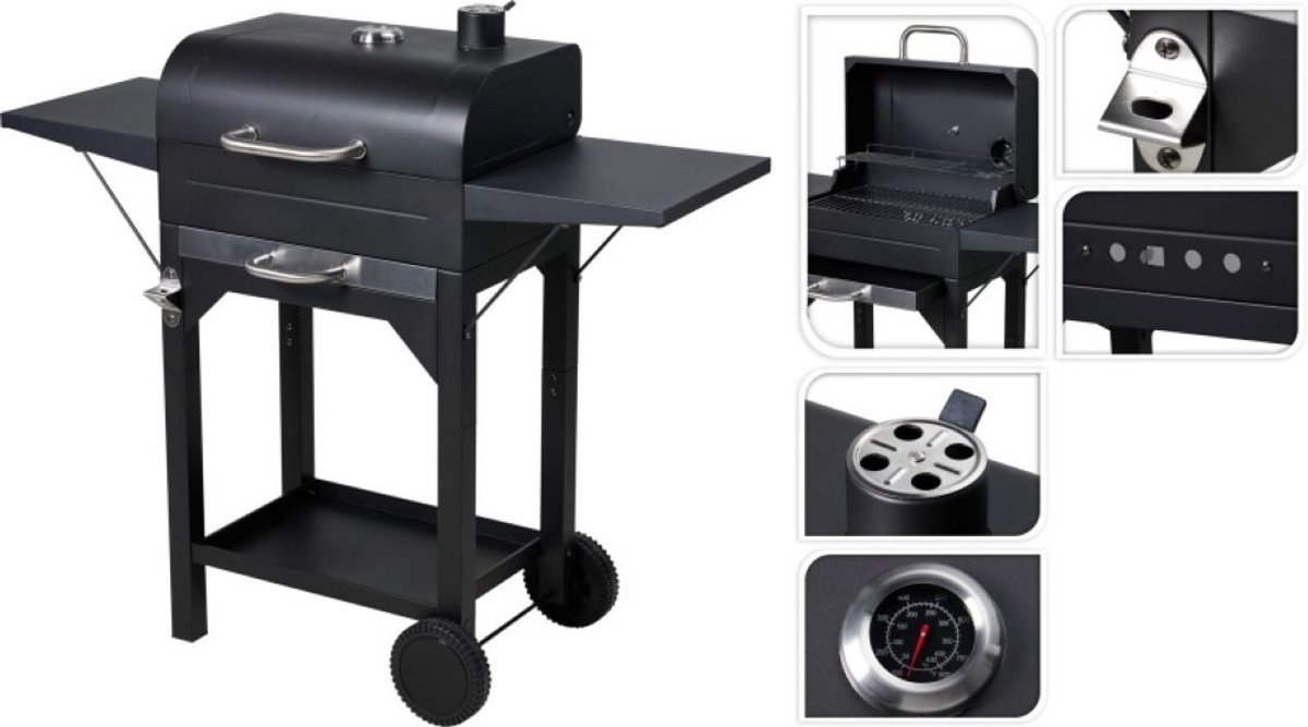 Koopman Houtskool BBQ - mat zwart thumbnail 6