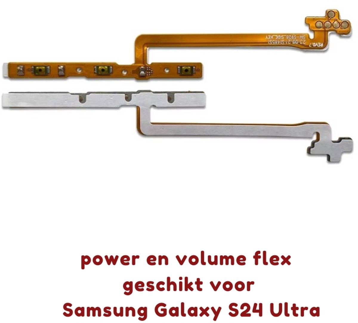 Power en volume flexkabel voor Samsung Galaxy S24 Ultra