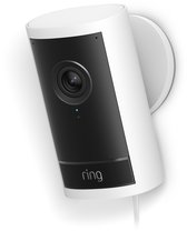 Ring Buitencamera Pro met stekkeradapter (nieuwste generatie) - Wit - 4K video