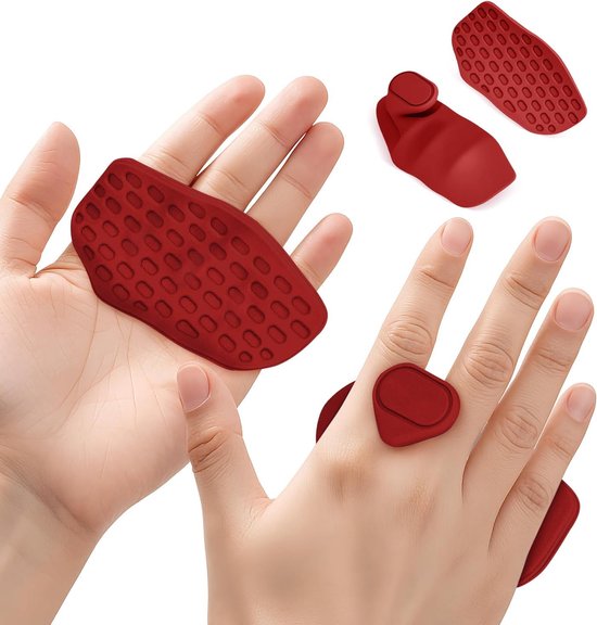 2 Paires De Coussinets De Préhension Fitness – Anti-dérapants, En Silicone, Pour Musculation Et Cross-training