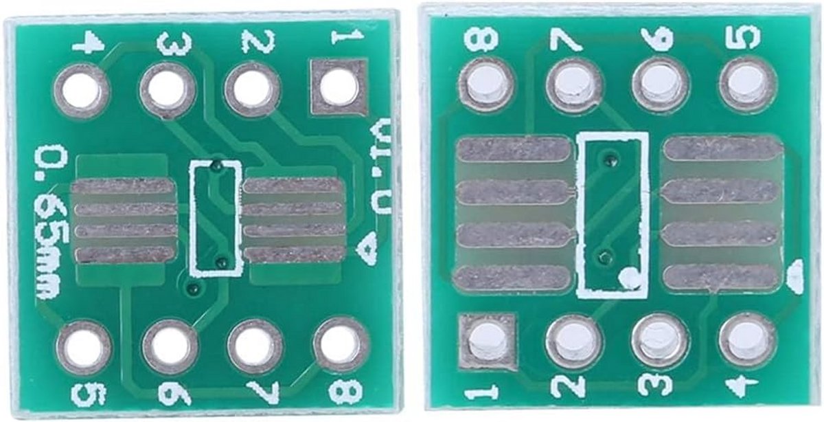 100 Stuks Adapterprintplaat Converter Module voor SOP8 SSOP8 naar DIP8 TSSOP8