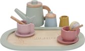 Little Dutch Houten Thee Servies - Speelgoedtheeservies