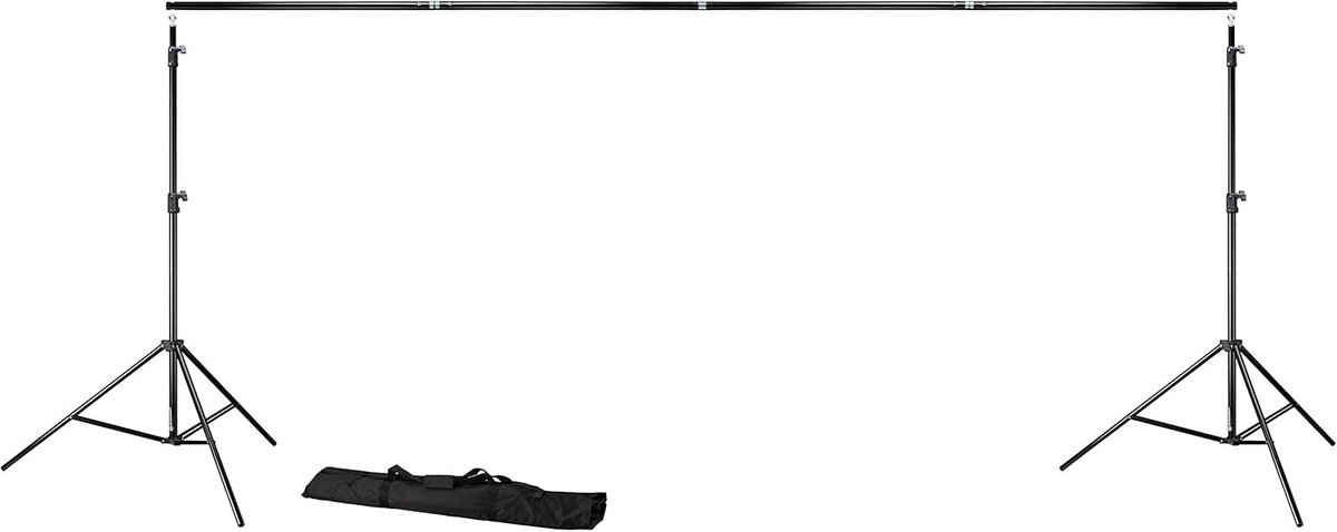 Professioneel Achtergrondsysteem voor Studio Fotografie - Verstelbaar tot 300cm