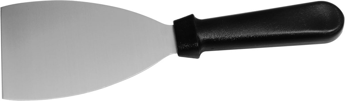 RVS Spatel met Nylon Handvat - Ideaal voor Plancha en Bakken