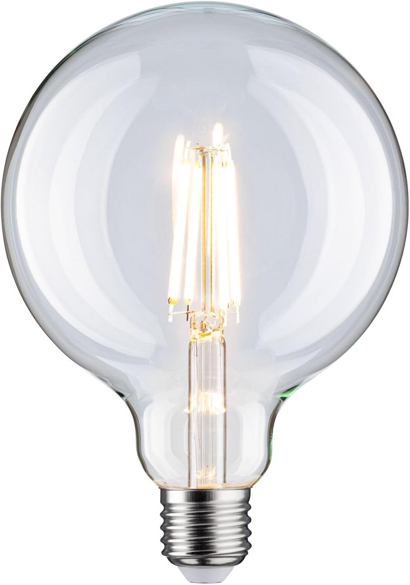 Grote LED Kaarslamp (Globe G125) Bol - E27 Fitting - 9W - 2700K Warm Wit - Dimbaar