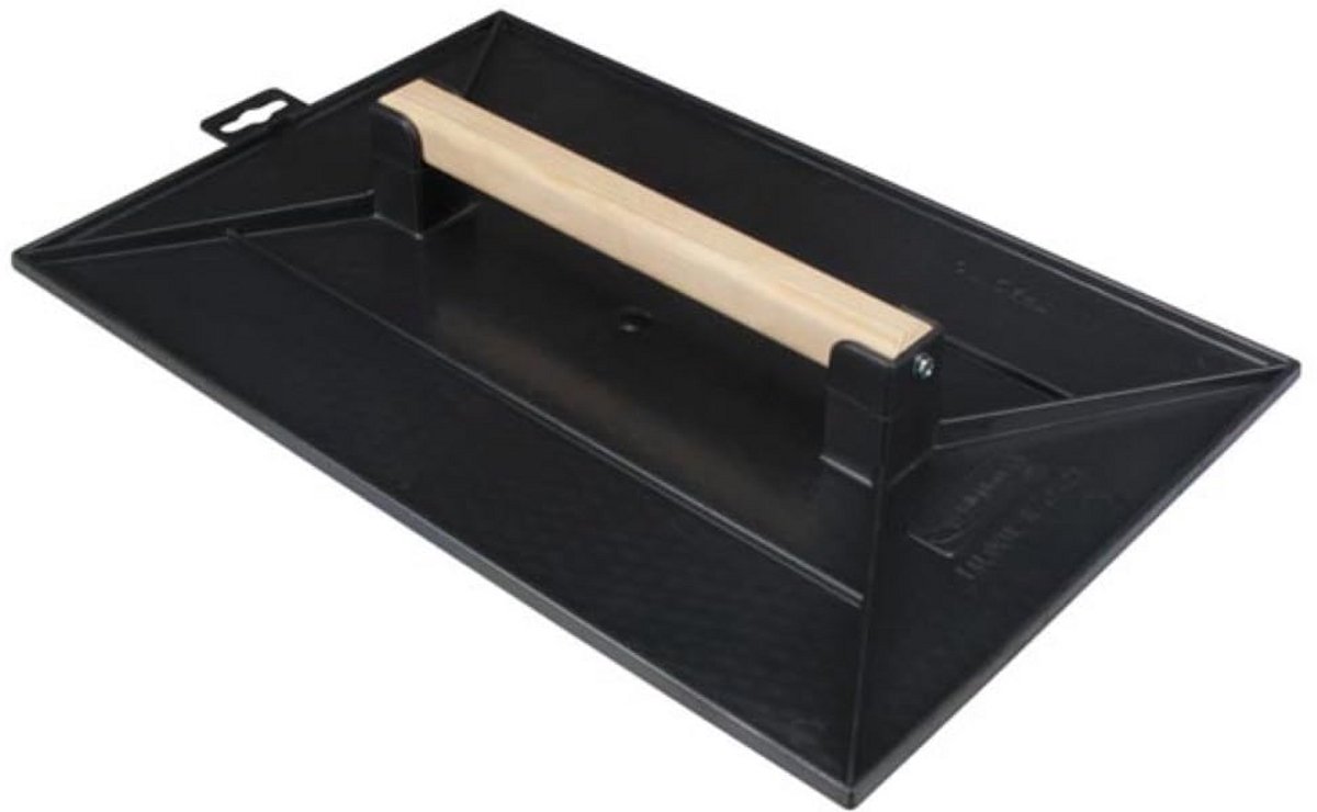 Schuurbord van Kunststof met Houten Handvat 420 x 280 mm