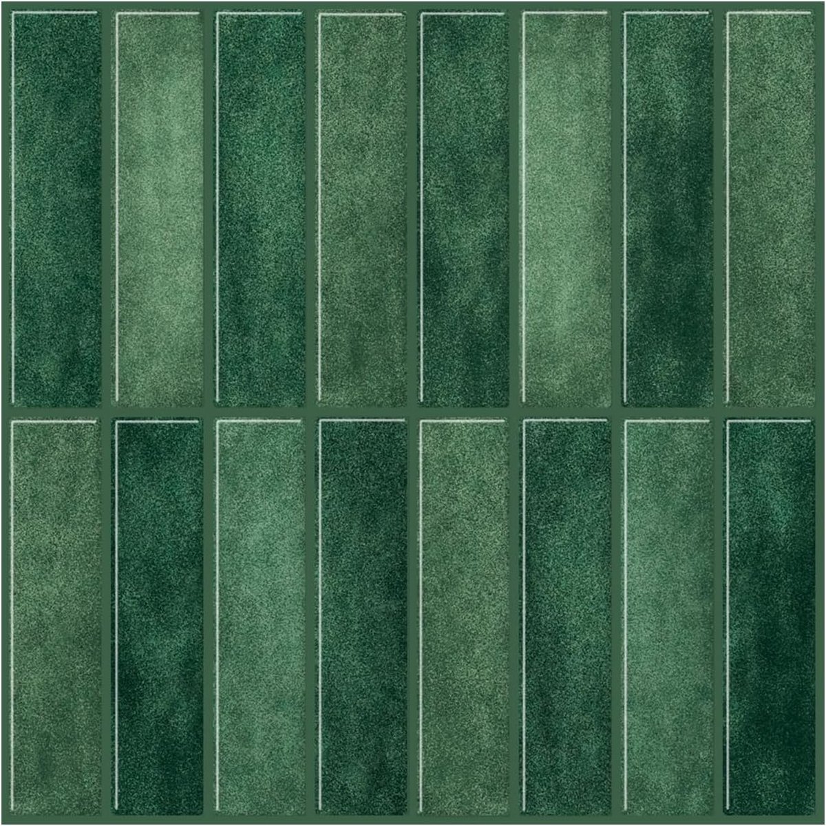 Zelfklevende Wandtegel Keuken Backsplash 3D Wandpanelen Groen (10 stuks)