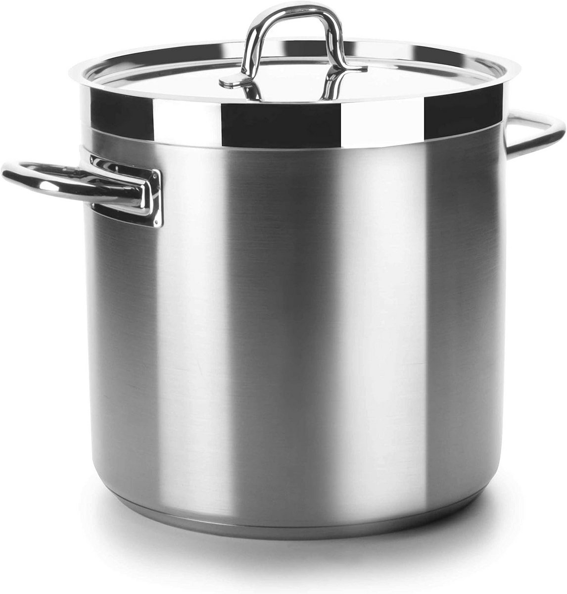 Professionele RVS Kookpan Zonder Deksel 24 cm - Geschikt voor Inductie