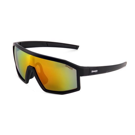 SINNER Lys - Sportbril/ Zonnebril - Mat zwart - Junior - One size - BIO based frame