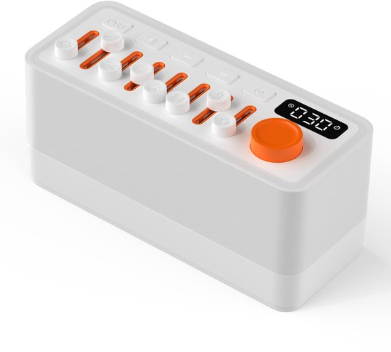 YUCONN Nachtlamp - Bluetooth Speaker - Tafellamp Slaapkamer - Nachtlampje met Natuurgeluiden - RGB Bedlamp - Dimbaar - Timer - Oplaadbaar Nachtlampje - Touch Bediening - Volwassenen en Kinderen van Merkloos — afbeelding 4