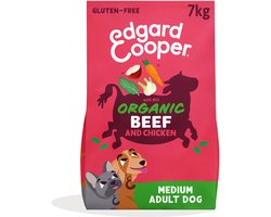 Edgard & Cooper Hondenvoer Bio Rund - Bio Kip 7 kg