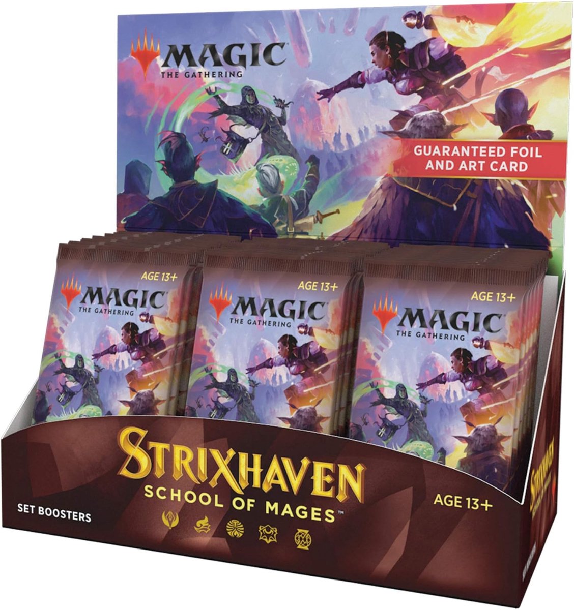Magic The Gathering - Strixhaven: School of Mages Set - Booster Display (30 Packs) - trading card