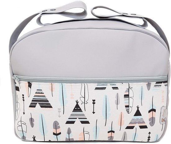 Universele Voetenzak en Maxi Tas Set voor Kinderwagen en Wandelwagen - Warm Lamswol Gebreid van Universele — afbeelding 2