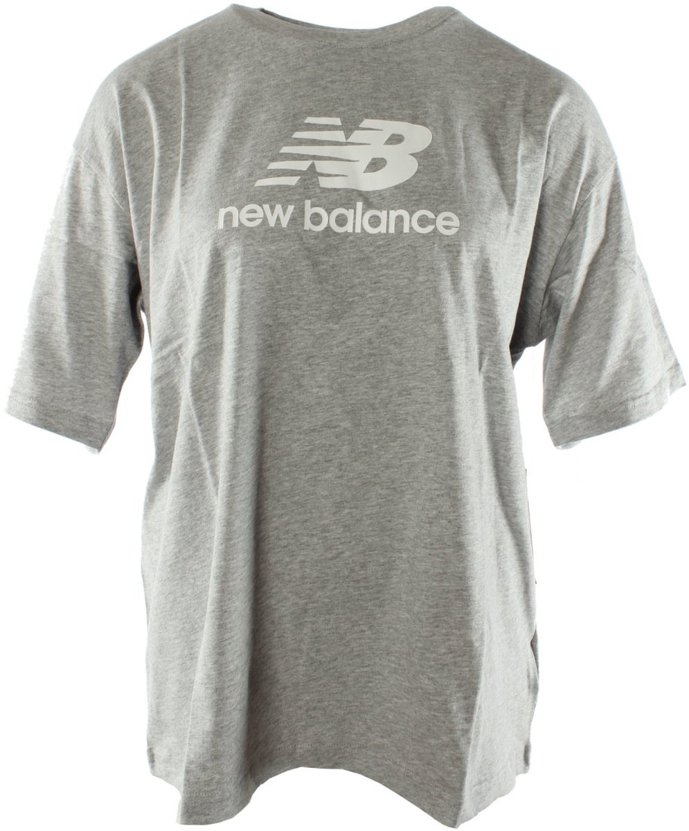 New Balance T-shirt oversized Grijs