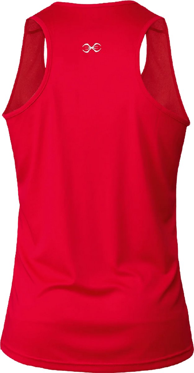 STING Boks T-shirt wedstrijd | heren | Rood (Maat: XL)