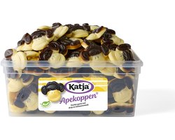 Katja Apekoppen - drop met banaansmaak - bak 1.125g