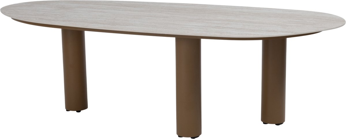 Estate dining tuintafel mango 240x105xH75 cm keramiek amber Taste 4SO