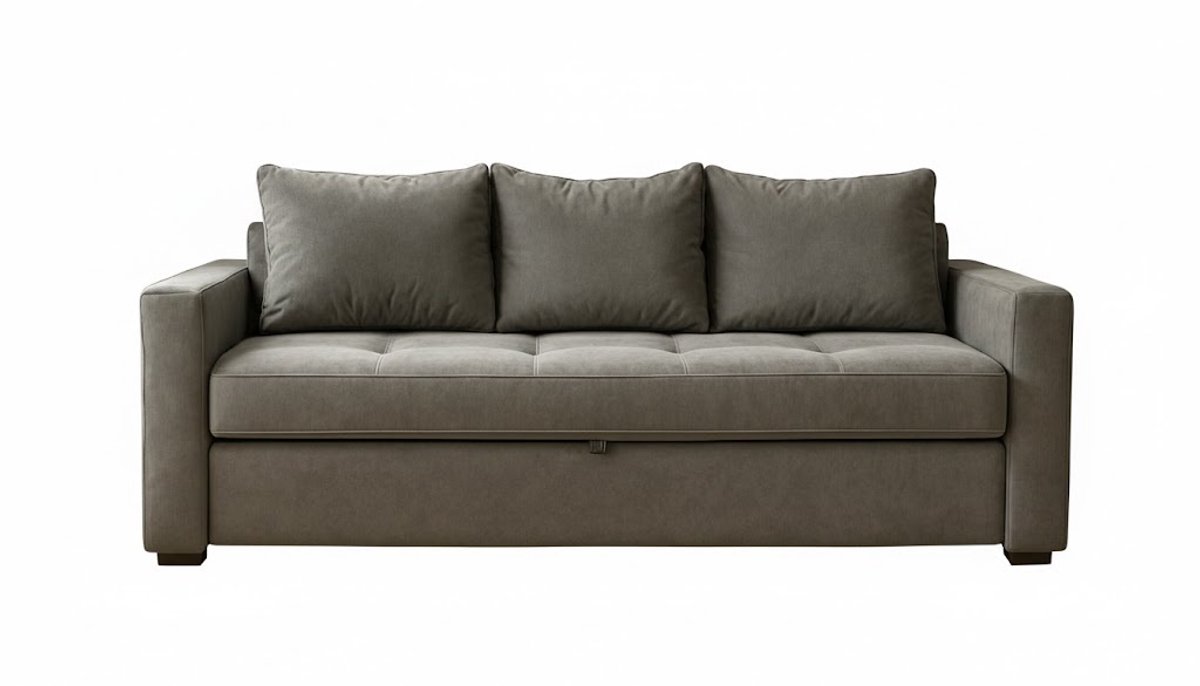 Bed Box Holland - Luxe slaapbank - 142x192 - Antraciet