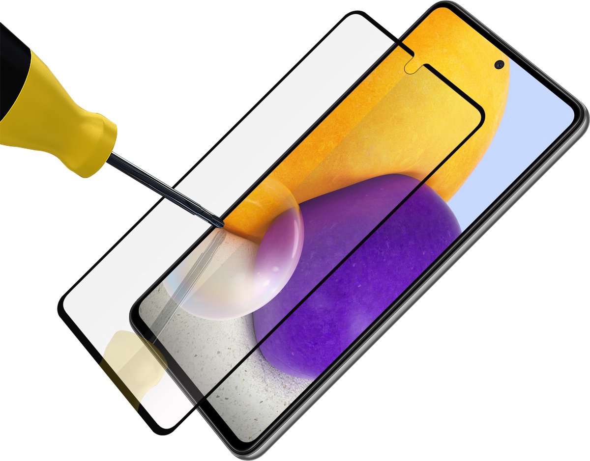 BeHello Samsung Galaxy A73 High impact glass screen protector