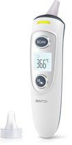 Bintoi X210 - Thermometer - Oorthermometer - Digitale Koortsthermometer voor Baby & Volwassenen - Snel & Nauwkeurig - Inclusief Beschermkapjes