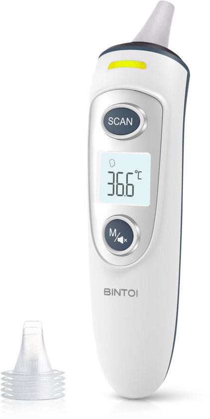 BINTOI X210 - Oor Thermometer - Koortsthermometer - Temperatuurmeter
