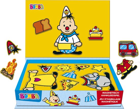 Bumba — Jeu d'habillage magnétique — Jeu de société — Métiers — Jeu de rôle créatif