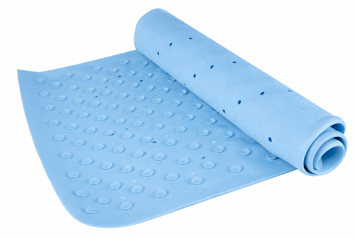 Sundo Badmat antislip 76 × 35 cm - Blauw