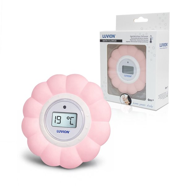 LUVION® Bad/kamerthermometer – Roze