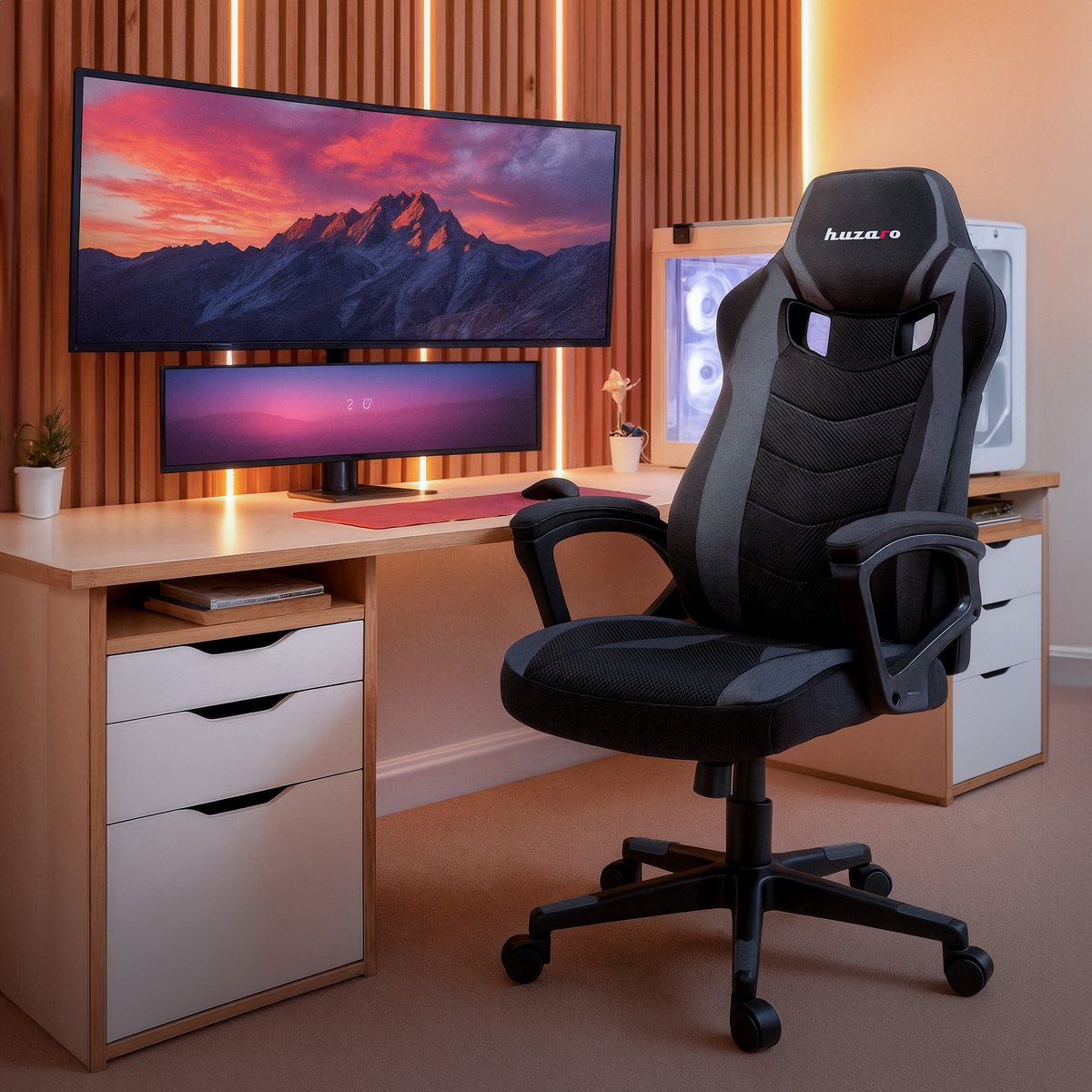 Huzaro Force 2.5 Gamingstoel met Ademend Materiaal - afbeelding 2