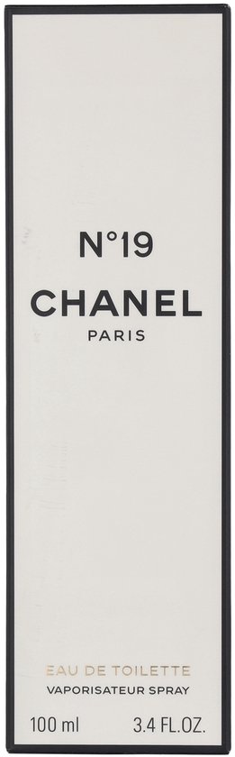 Chanel N°19 100 ml - Eau de Toilette - Damesparfum | bol