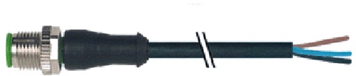 MURR Elektronik sensor/actorkabel met M12 connector 7000-12041-6350500