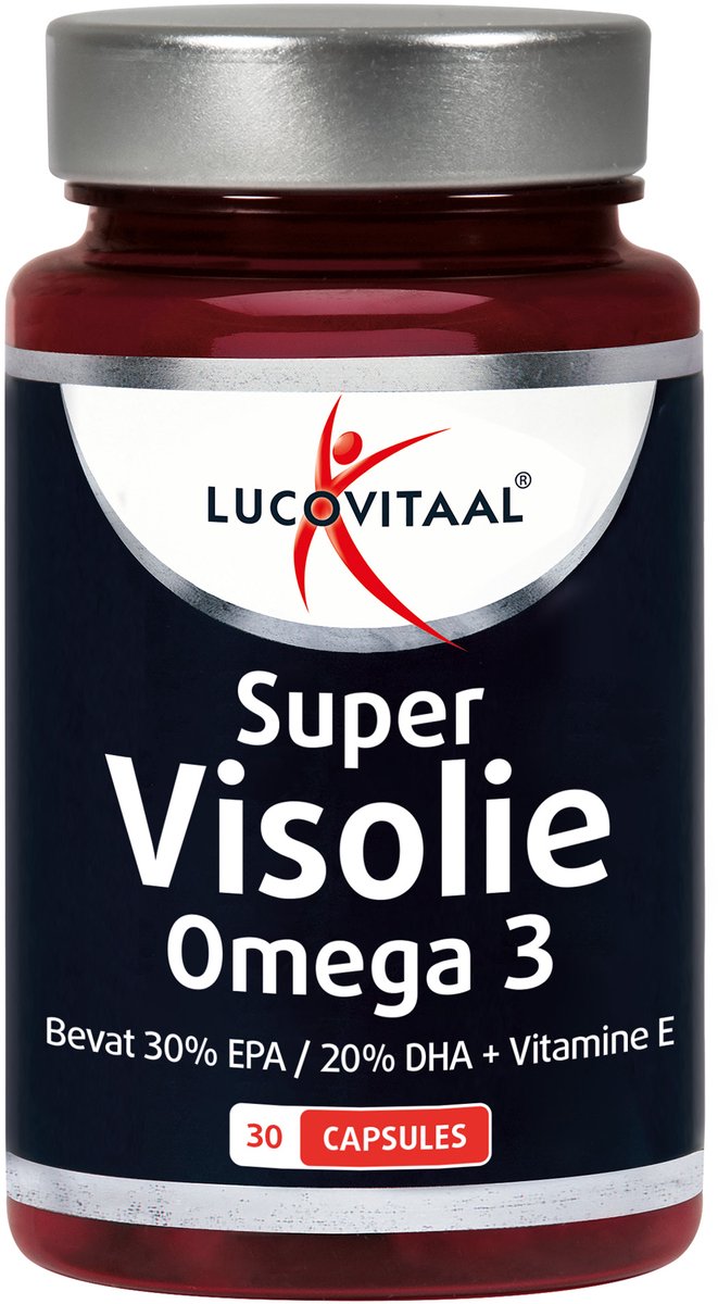 Bol.com Lucovitaal - Super visolie Omega 3 - 30 capsules - Voedingssupplementen aanbieding