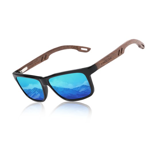 KingSeven Blauw - zonnebril met UV400 en polarisatie filter - Z208