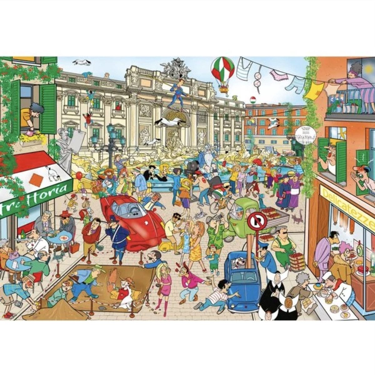 That´s life puzzel 1000 stukjes Rome