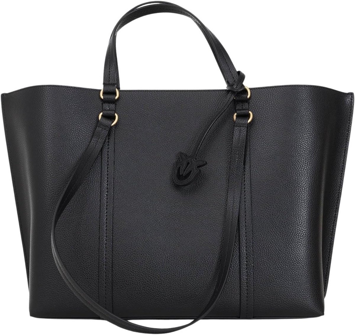Grote Leren Shopper Tas voor Dames - Ruime Handtas met Hoofdvak