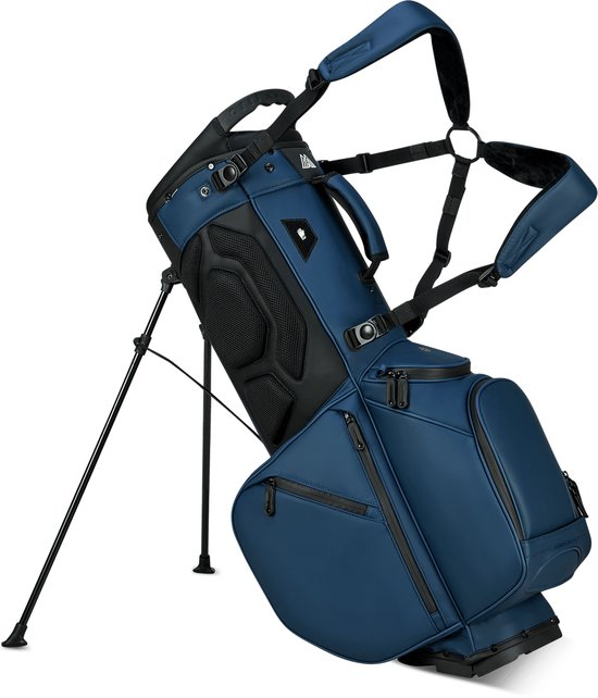 Big Max Dri Lite Hybrid Prime - Waterwerende Golftas - Navy van Merkloos — afbeelding 2