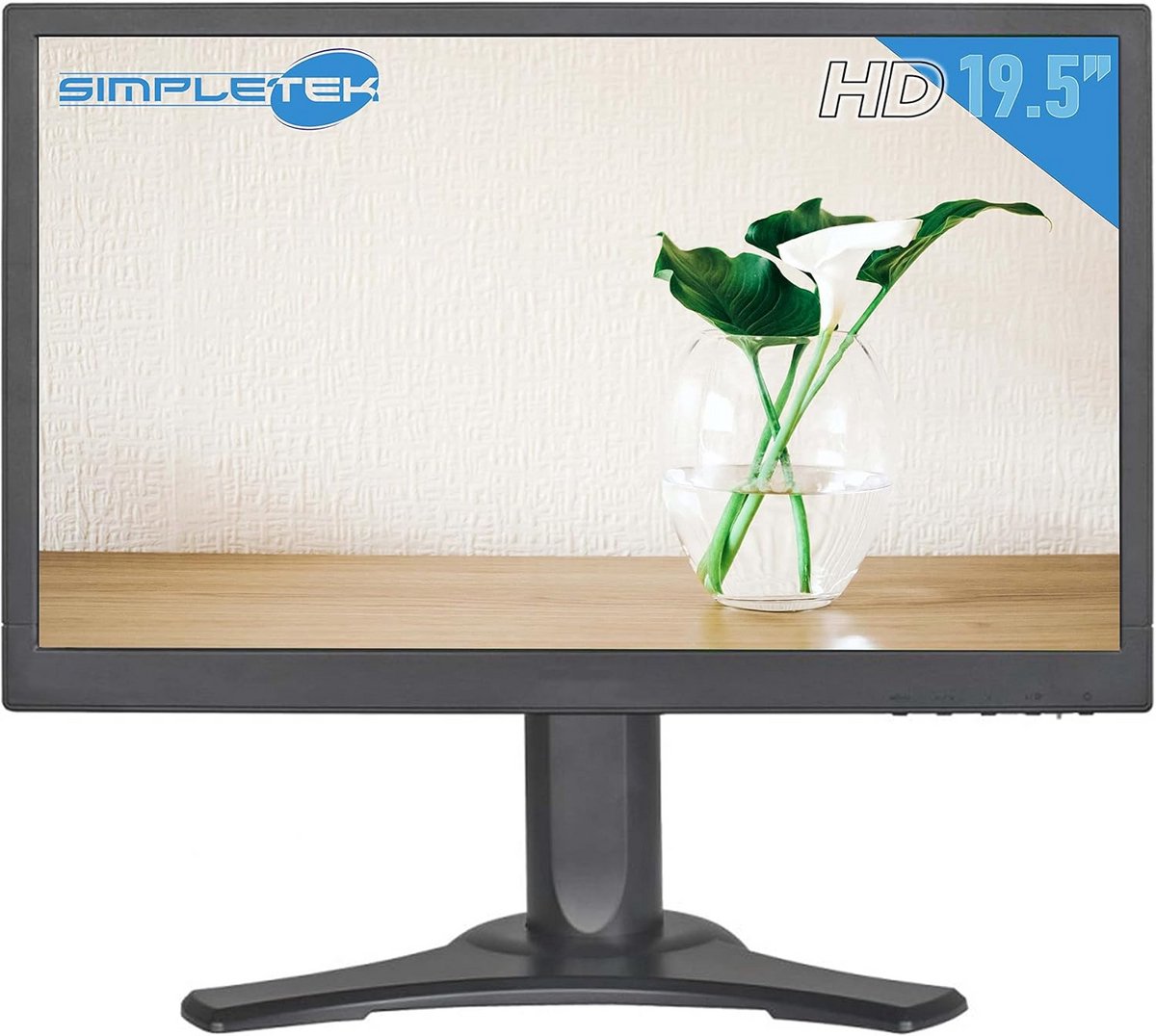 20 inch LED Monitor met Geïntegreerde Speakers - HD Beeldkwaliteit