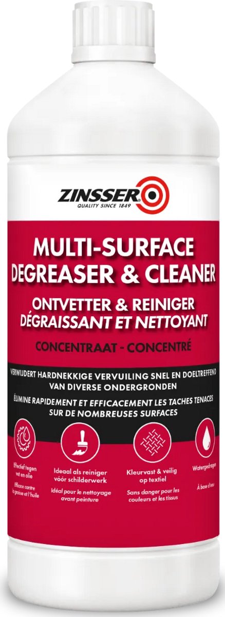 Zinsser Multi-Surface Ontvetter & Reiniger 1 liter