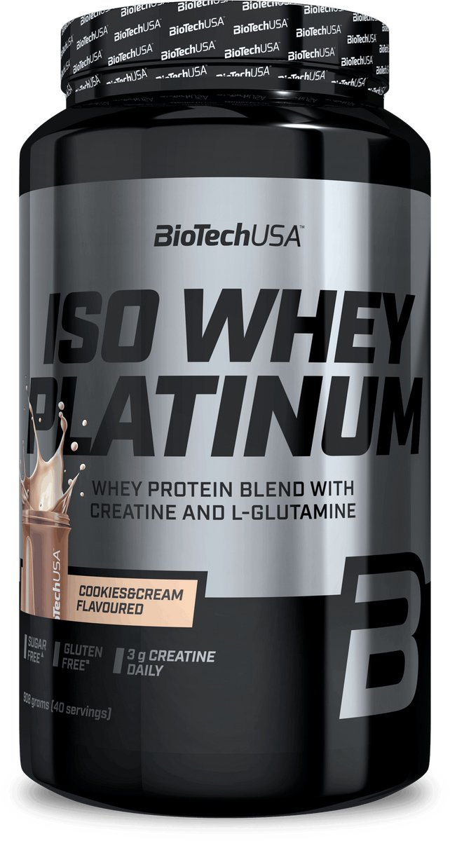 Iso Whey Platinum 908g - Strawberry
