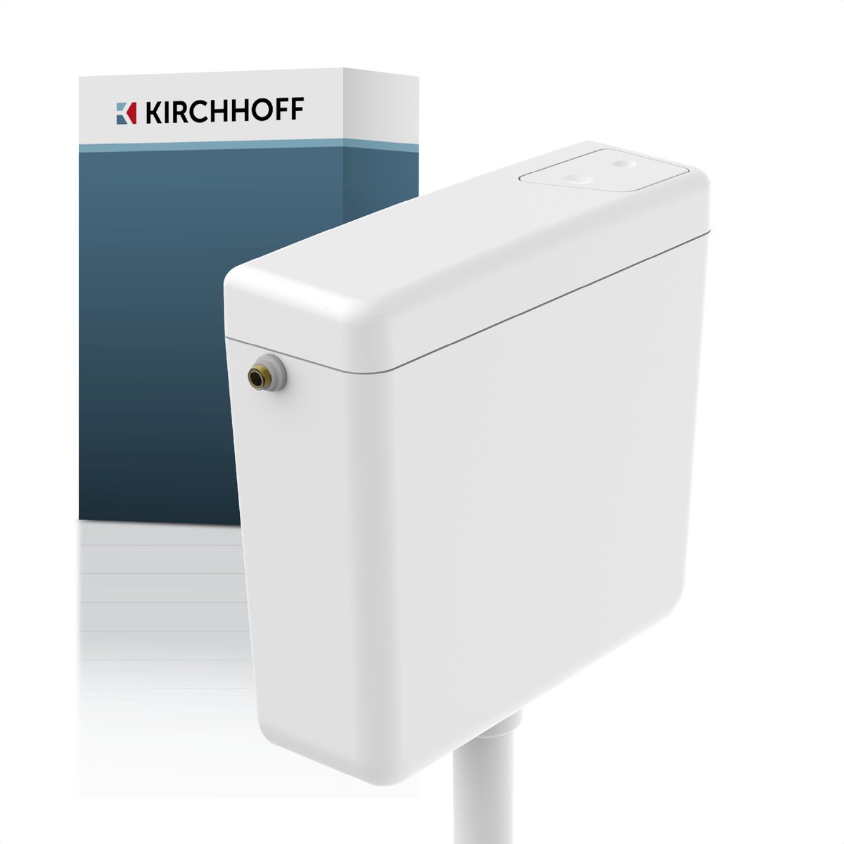 KIRCHHOFF Toiletreservoir 1000 - Wit - Met Spaarknop 6-9 l