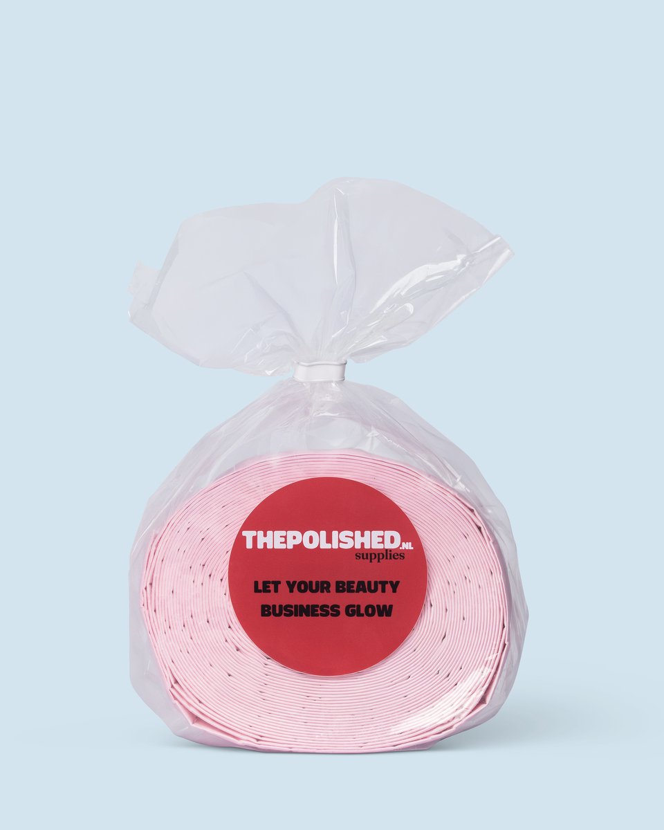 The Polished celstofdeppers roze 500st. pluisvrij