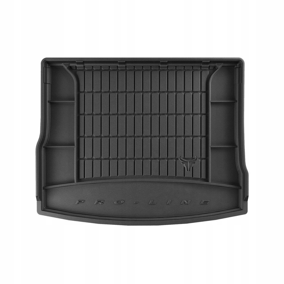 FROGUM PROLINE 3D Set - Rubberen Automatten + Kofferbakmat - Geschikt voor VW TIGUAN II (vanaf 2015) - Hoge laadvloer - Zwart
