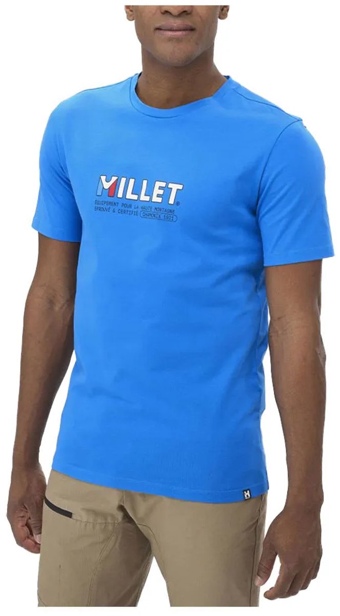 Millet Miv10140 T-shirt Met Korte Mouwen Blauw S Man