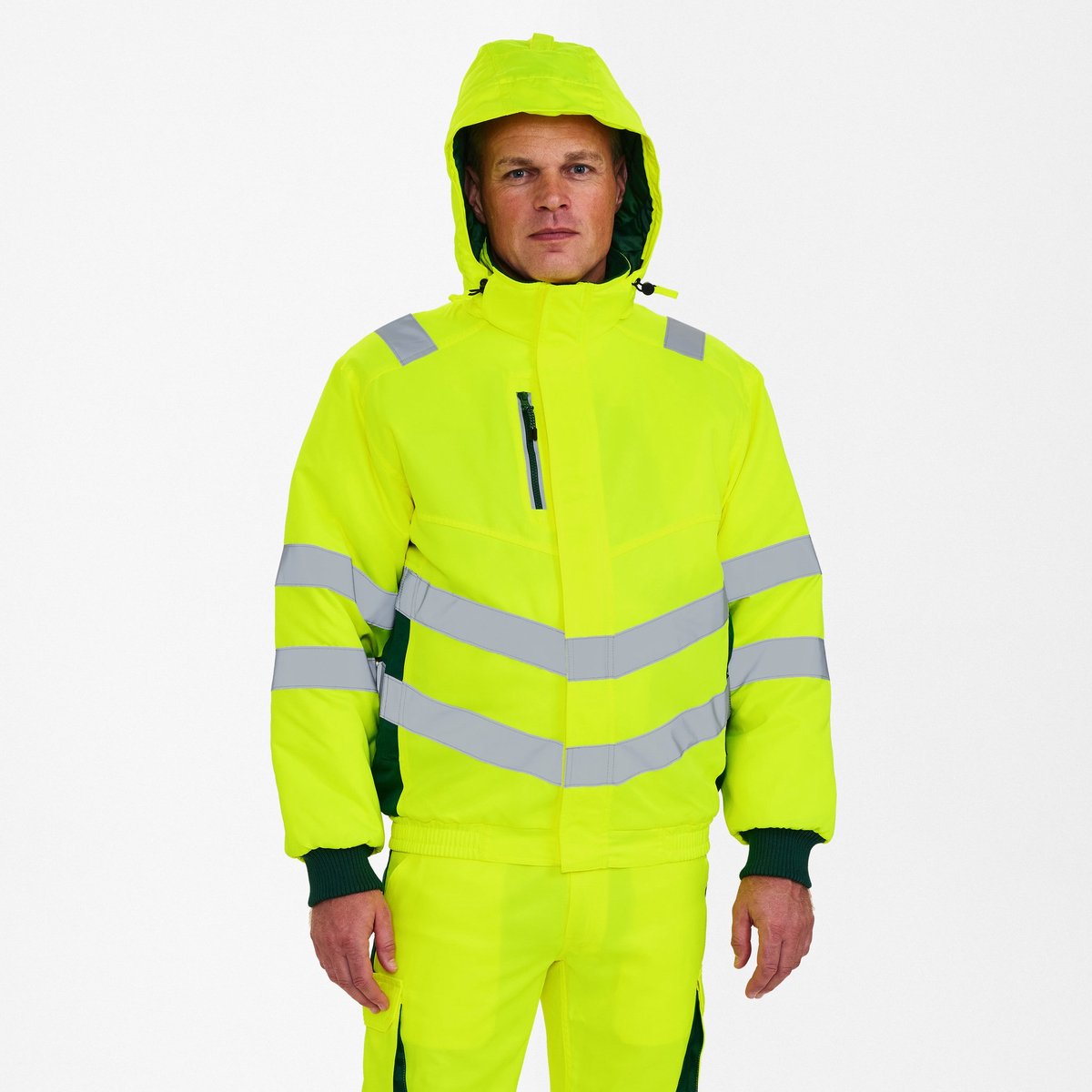 Engel Safety pilot jack 1247-935 - Hi-vis Yellow / Green - XS