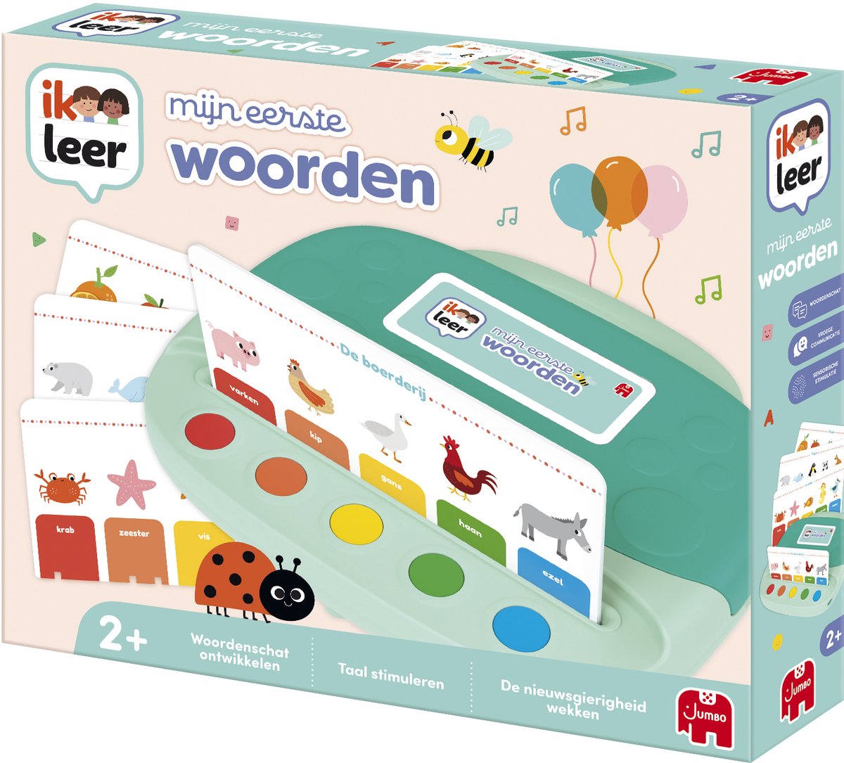 Jumbo - Ik Leer - Mijn Eerste Woorden - Educatief speelgoed vanaf 2 jaar — afbeelding 3