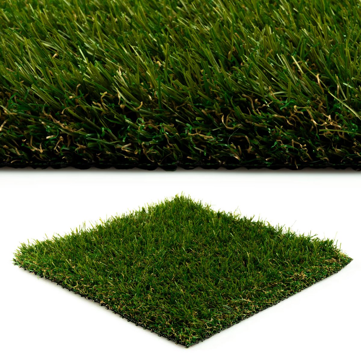 Muntel® Kunstgras - 4 x 1 M - 30MM Polhoogte - Milan