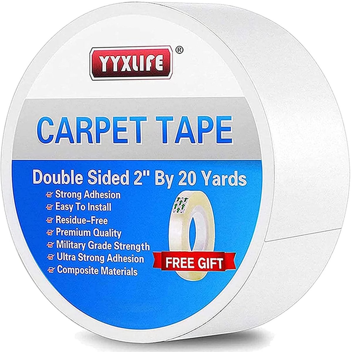 Dubbelzijdige Tapijttape voor Vloerkleden - Sterk Zelfklevend en Verwijderbaar - Voor Binn